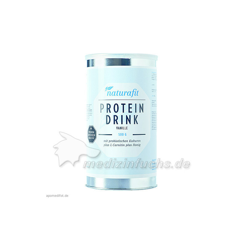 Naturafit Proteindrink Vanille, 500 G – PZN 9226579