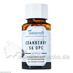 Naturafit Cranberry 36 OPC, 60 ST – PZN 9269413