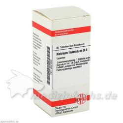 NATRIUM FLUOR D 6, 80 ST – PZN 2634200