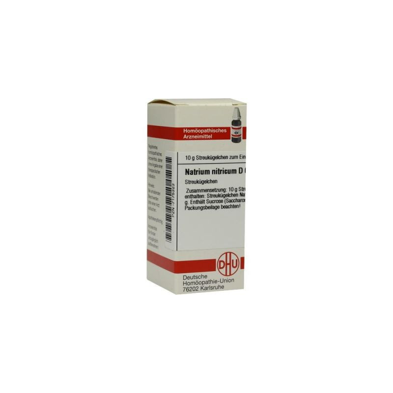 Natrium Nitricum D 6 Globuli (10 g) – PZN 7175323