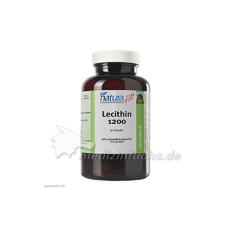 NATURAFIT Lecithin 1200 Kapseln, 90 ST – PZN 3204950