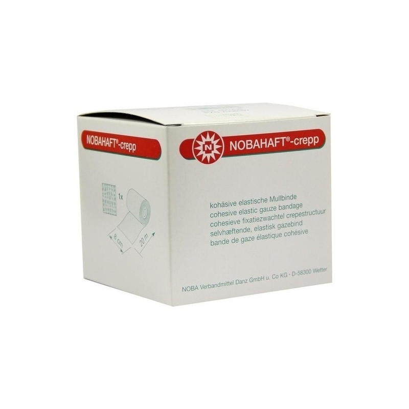 NOBAHAFT CREPP 20MX8CM KOHAESIVE MULLBINDE, 1 ST – PZN 7096397