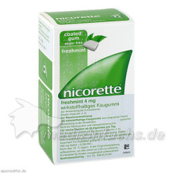 Nicorette 4mg Freshmint, 105 ST – PZN 6680119