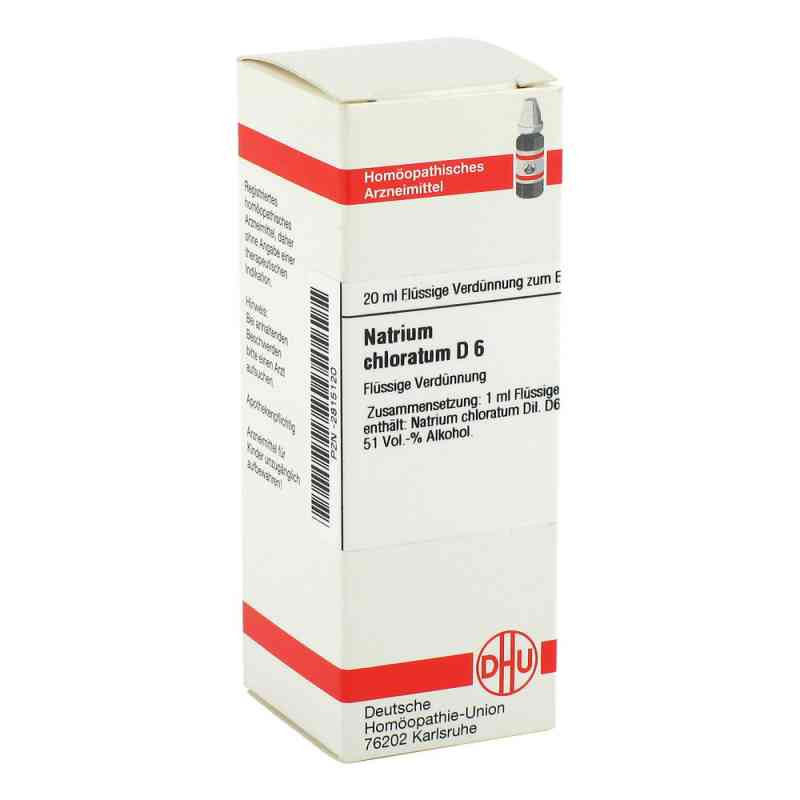 Natrium Chloratum D 6 Dilution (20 ml) – PZN 2815120