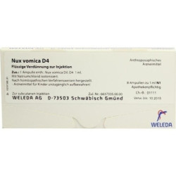 NUX VOMICA D 4, 8X1 ML  – PZN 1624688