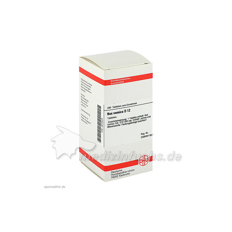 NUX VOMICA D12, 200 ST – PZN 2812529
