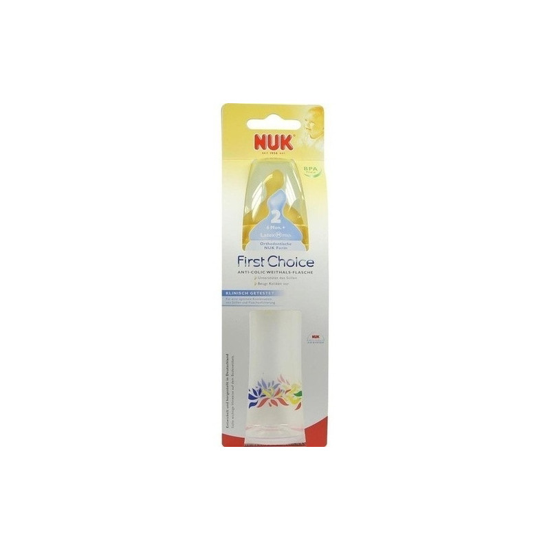 NUK First Choice PP Flasche Latexsauger Gr.2 M, 300 ML  – PZN 7352676