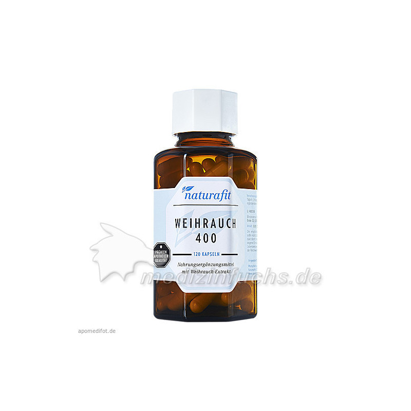 Naturafit Weihrauch 400, 120 ST  – PZN 11859168