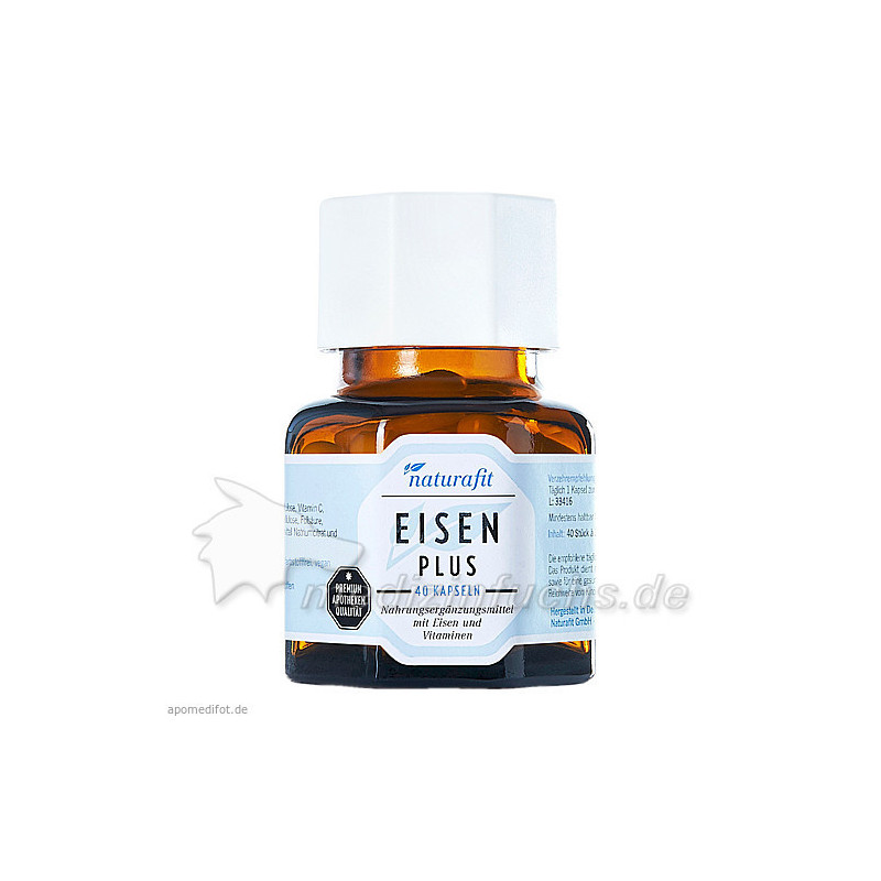 Naturafit Eisen Plus, 40 ST  – PZN 7703845