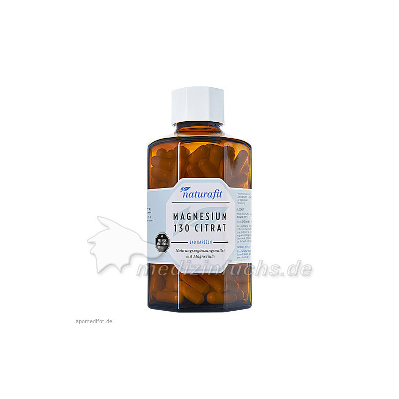 NaturaFit Magnesium 130 Citr, 240 ST – PZN 7514179