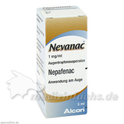 Nevanac 1 mg/ml Augentropfensuspension, 5 ML – PZN 9779321