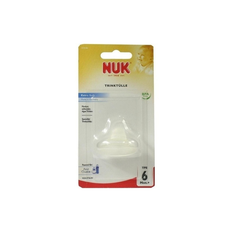 NUK First Choice Trinktuelle TPE Blisterkarte, 1 ST  – PZN 4812410