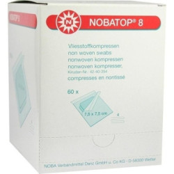 NOBATOP 8 7.5X7.5CM 2 STERILE KOMPRESSEN PRO SET, 60X2 ST – PZN 7385581