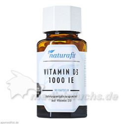 Naturafit Vitamin D3 1000 IE, 90 ST  – PZN 10297969