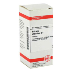 Natrium Chloratum D 4 Tabletten (80 stk) – PZN 2815605