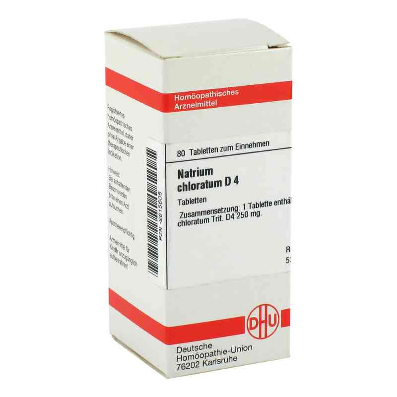 Natrium Chloratum D 4 Tabletten (80 stk) – PZN 2815605