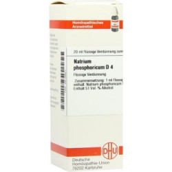 Natrium Phosphoricum D 4 Dilution (20 ml) – PZN 2618827