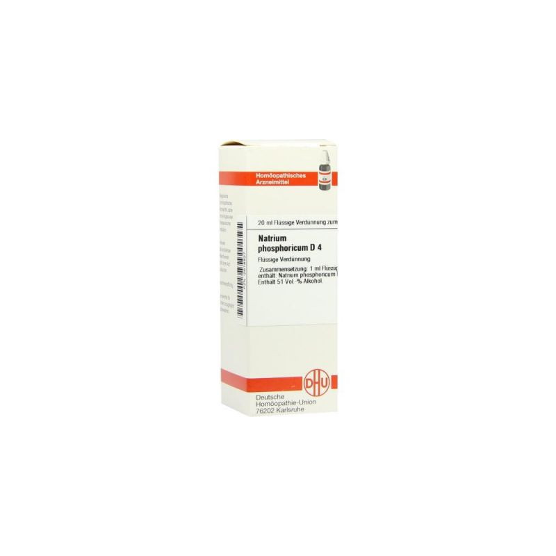 Natrium Phosphoricum D 4 Dilution (20 ml) – PZN 2618827
