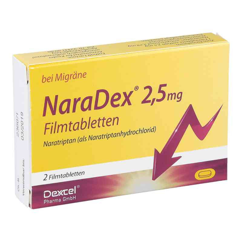 NaraDex 2,5mg (2 stk)  – PZN 11311482