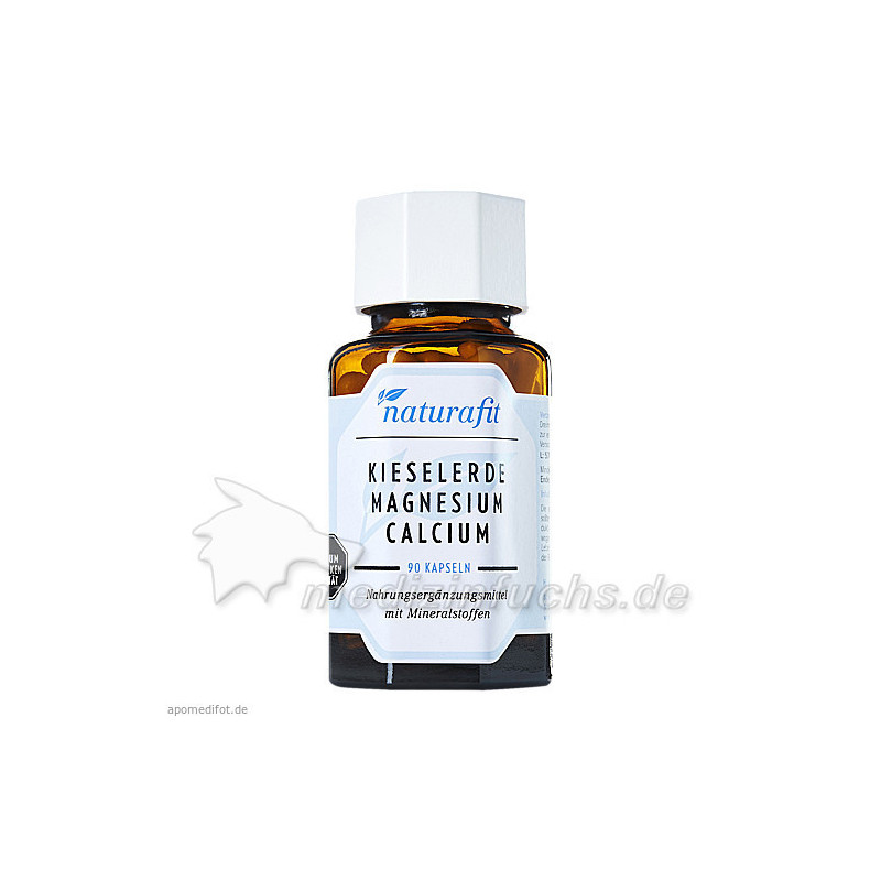 NATURAFIT KIESELERDE CALCIUM MAGNESIUM, 90 ST – PZN 7530014