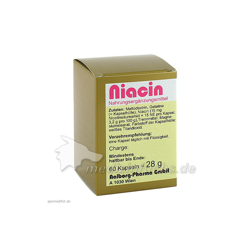 Niacin, 60 ST – PZN 156133
