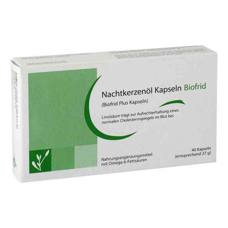 Nachtkerzenöl Kapseln Biofrid (40 stk)  – PZN 10132487