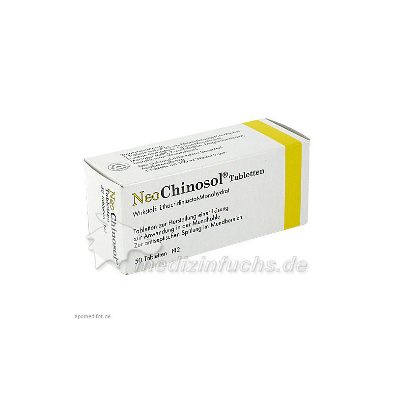 NEO CHINOSOL GURGELTABLETT, 50 ST – PZN 7143613