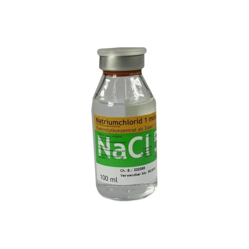 NATRIUMCHLORID 1 MOL 5.85% Glas, 100 ML  – PZN 4585718