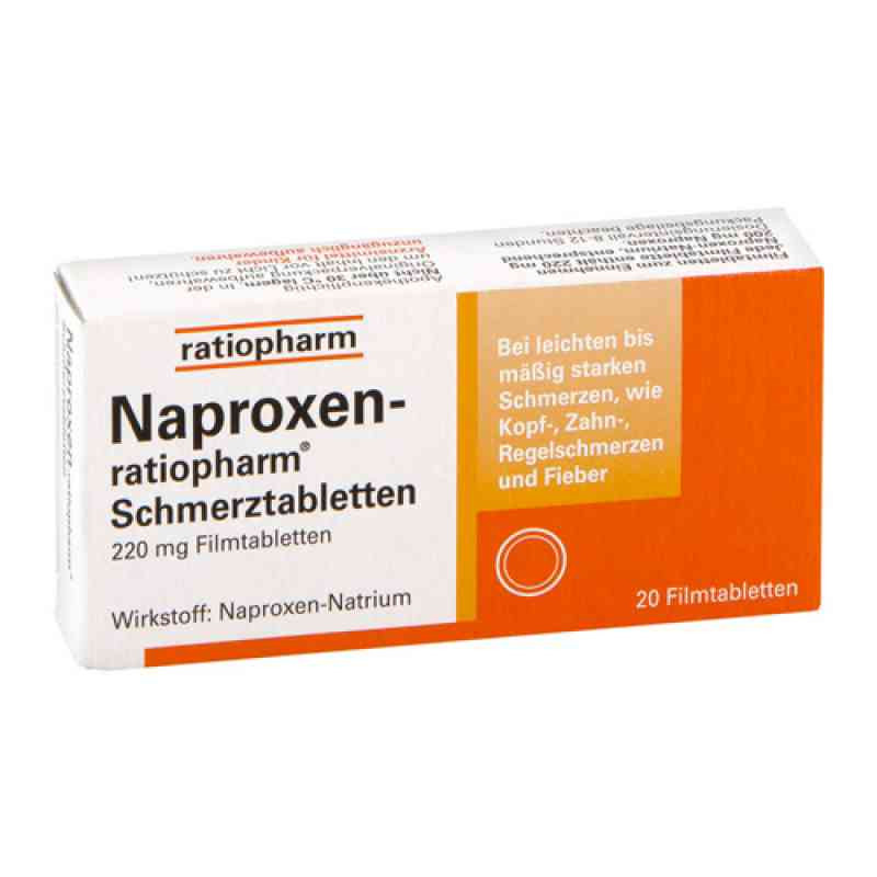 Naproxen-ratiopharm Schmerztabletten (20 stk) – PZN 2220332