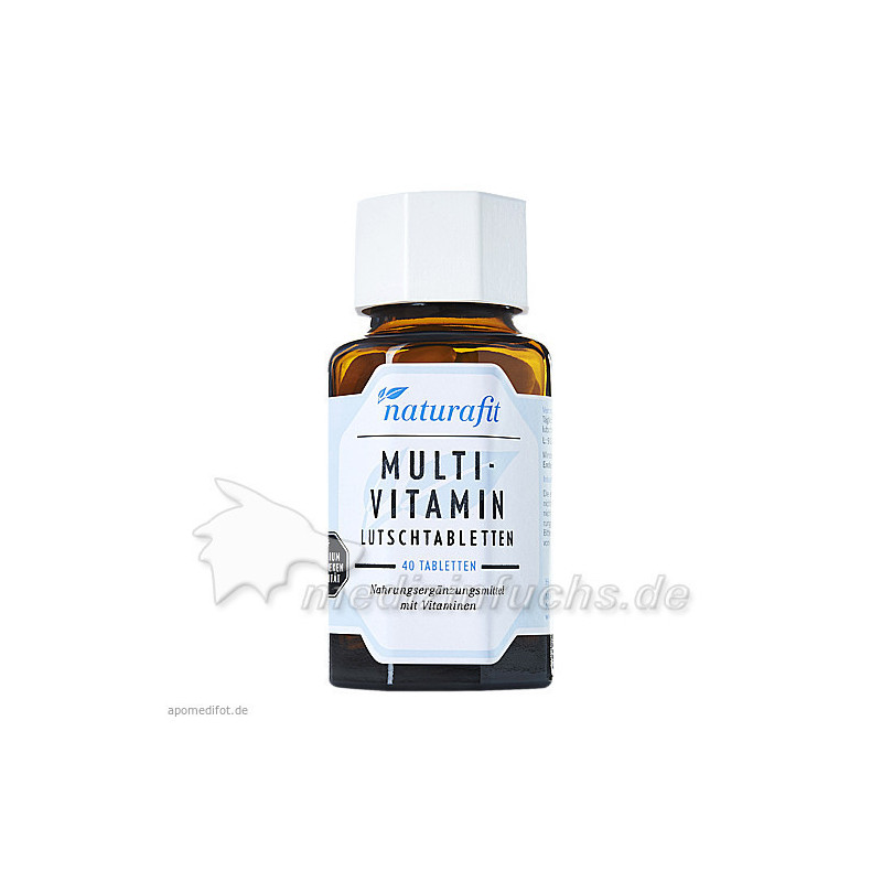 naturafit Multivitamin Lutschtabletten, 40 ST – PZN 1600156