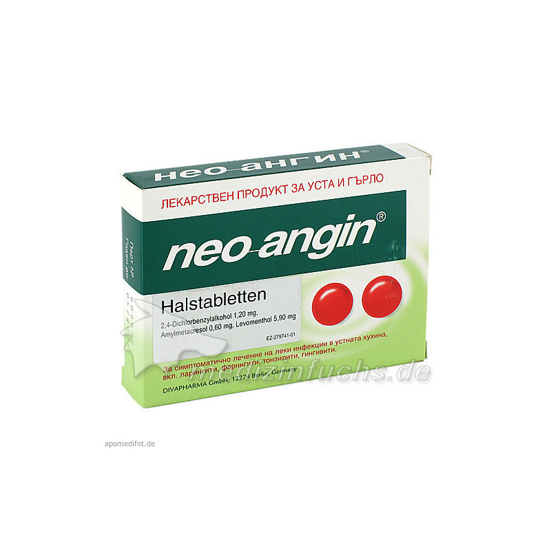 neo-angin Halstabletten, 24 ST  – PZN 826562