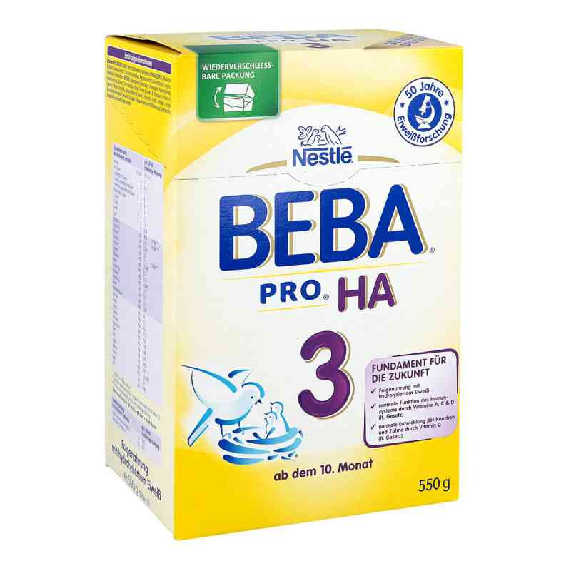 Nestle Beba Ha 3 Pulver (550 g) – PZN 11033801