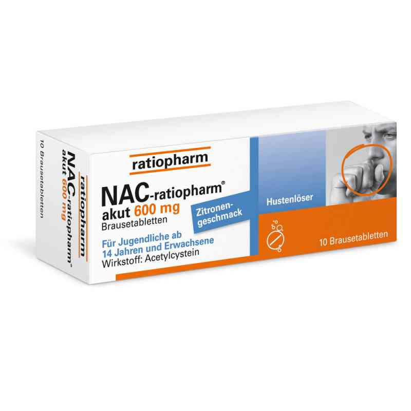 NAC-ratiopharm akut 600mg Hustenlöser (10 stk) – PZN 6322992