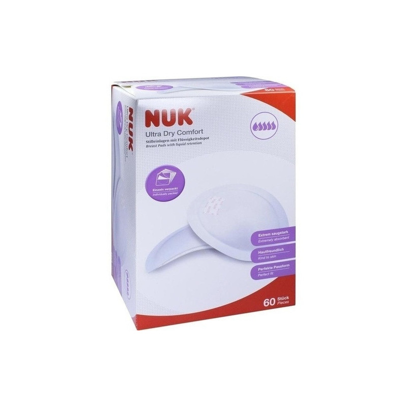 NUK Ultra Dry Comfort Stilleinlagen, 60 ST – PZN 6117499