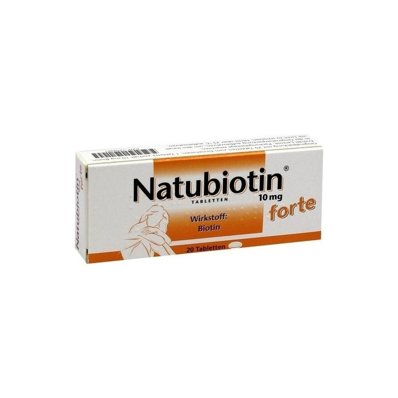 Natubiotin 10mg forte, 20 ST  – PZN 1259361