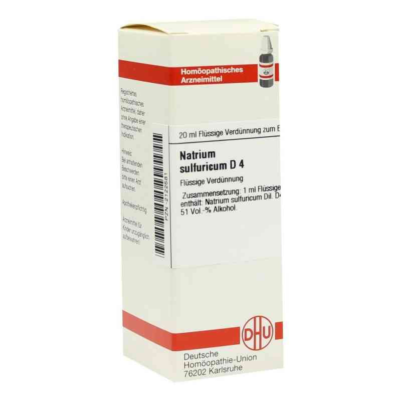 Natrium Sulfuricum D 4 Dilution (20 ml) – PZN 2122581