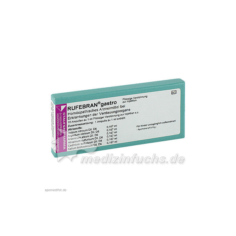 Rufebran gastro, 10 ST – PZN 3799245