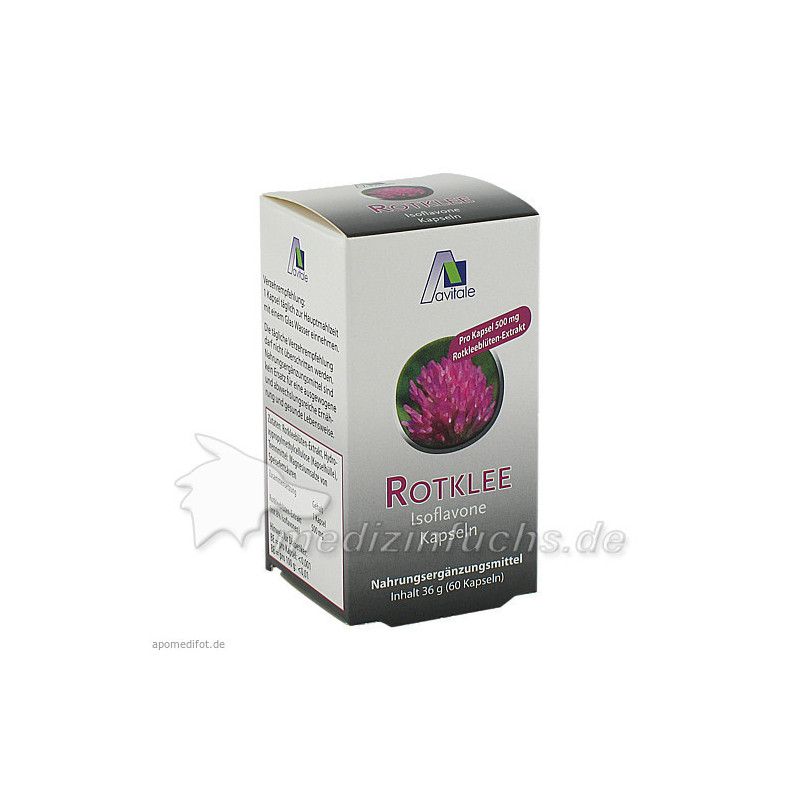 Rotklee Kapseln 500mg, 60 ST – PZN 715986