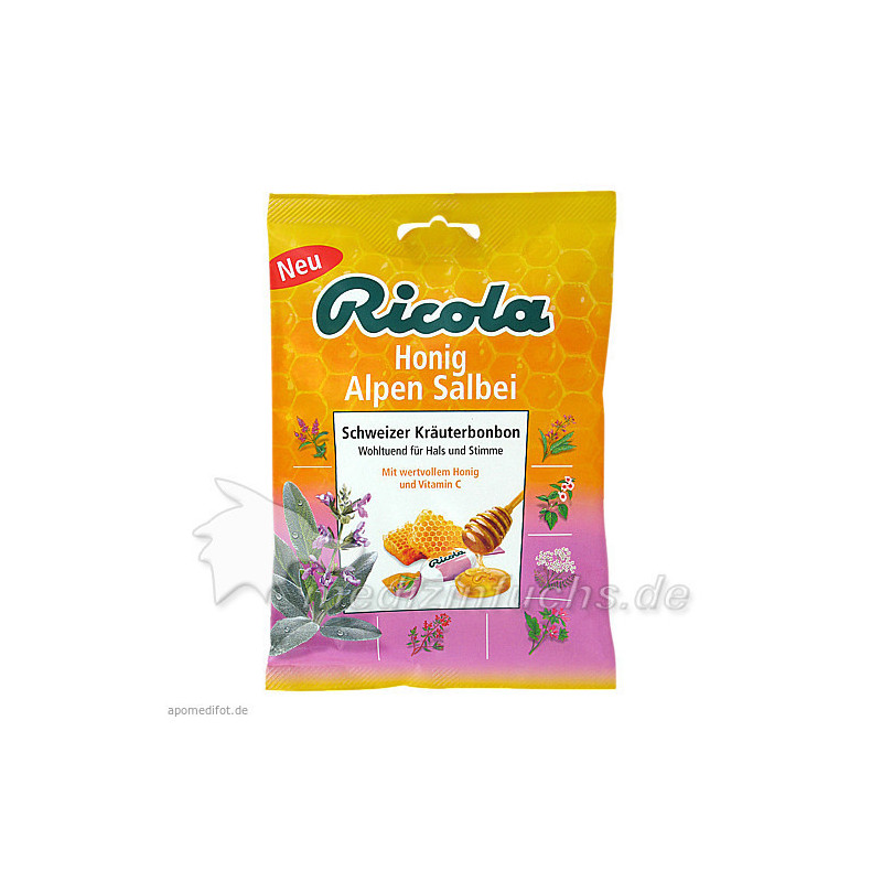 Ricola mZ Honig Alpen Salbei, 75 G – PZN 12481619