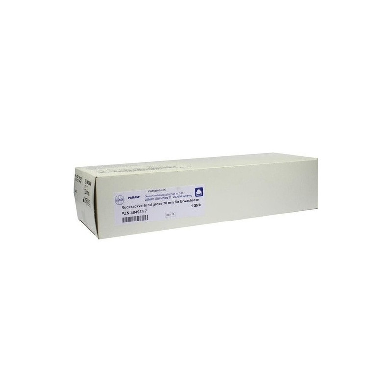 RUCKSACKVERBAND GROSS 70MM GBR, 1 ST – PZN 4849347