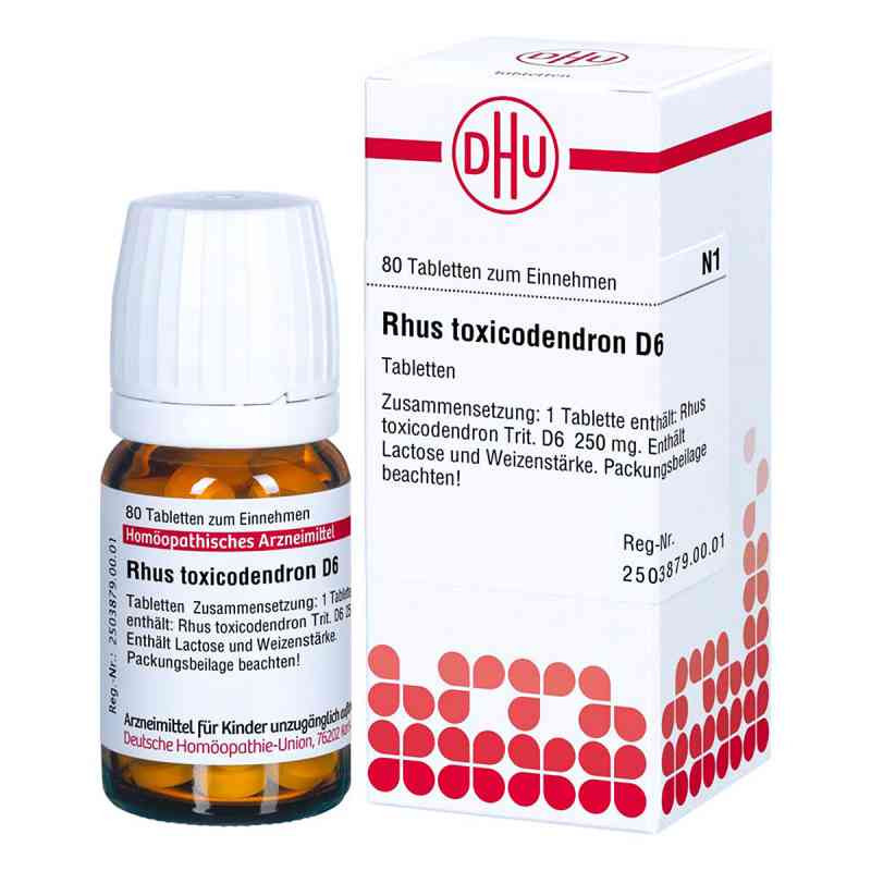 Rhus Tox. D 6 Tabletten (80 stk) – PZN 1783694