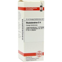 Rhododendron D 4 Dilution (20 ml) – PZN 2104761