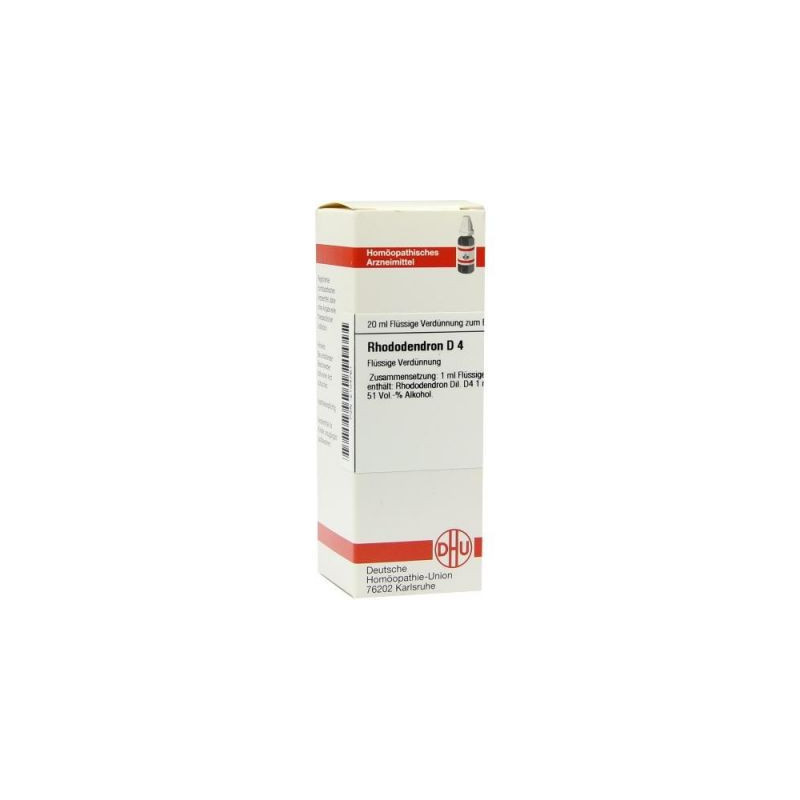 Rhododendron D 4 Dilution (20 ml) – PZN 2104761