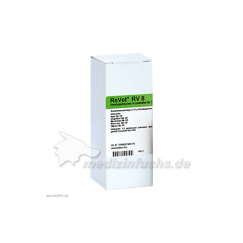 REVET RV 8 Globuli vet., 42 G – PZN 8762347