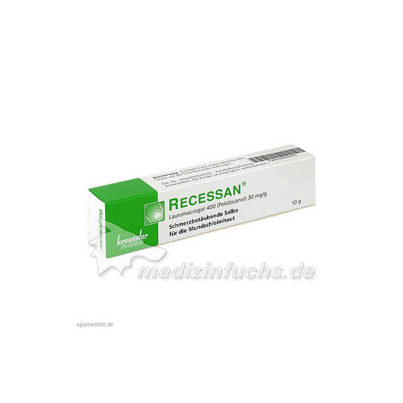 RECESSAN, 10 G – PZN 3646553