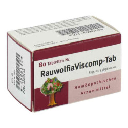 Rauwolfiaviscomp Tab Tabletten (80 stk) – PZN 4586149
