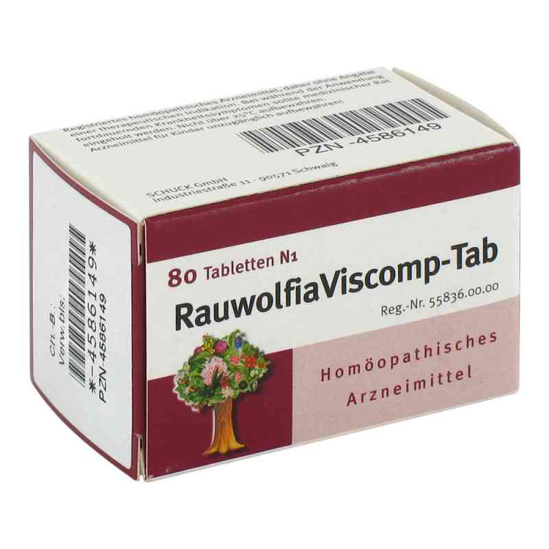 Rauwolfiaviscomp Tab Tabletten (80 stk) – PZN 4586149