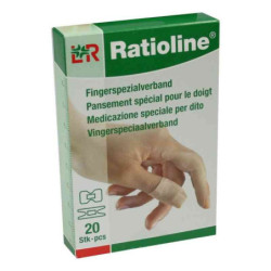 Ratioline elastic Fingerspezialverb. in 2 Grössen (20 stk) – PZN 1805355
