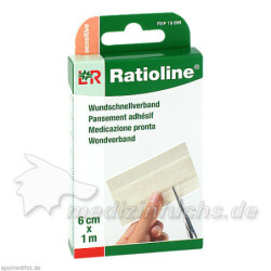 Ratioline sensitive Wundschnellverband 6cmx1m, 1 ST – PZN 1805160
