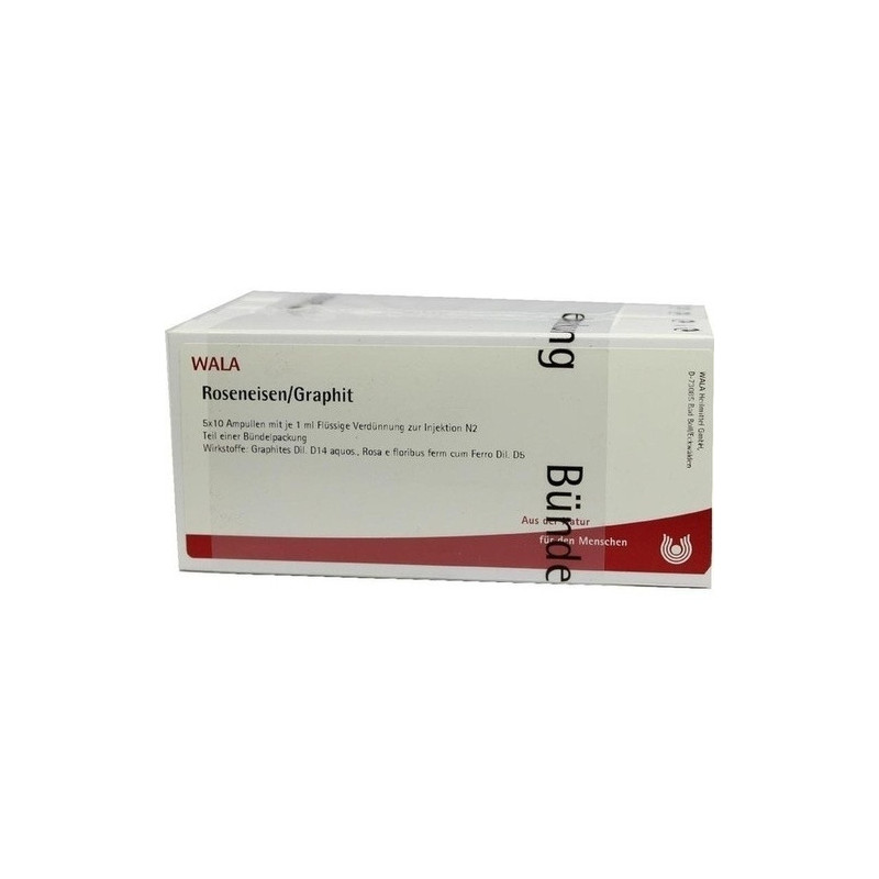 ROSENEISEN/GRAPHIT, 50X1 ML – PZN 2086721